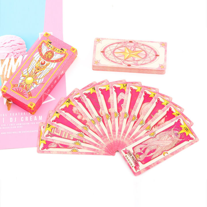 Anime Magic Card Girl Sakura Peripheral Variety Cardcaptor Sakura Cos ...