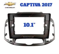 หน้ากาก CHEVROLET CAPTIVA ปี 2012 - 2017  สำหรับจอ 10 นิ้ว พร้อมปลั๊กตรงรุ่น