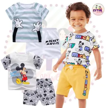 Mickey mouse outfit for 1 year old on sale boy