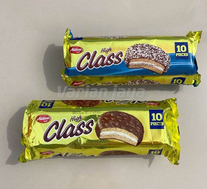 Choco Pie Marshmallow Aldiva Sandwich Biscuit Halal Lazada Indonesia