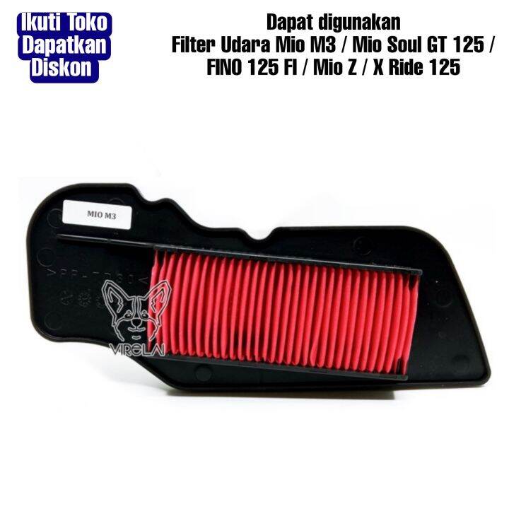 Filter Udara Saringan Udara Mio M3 / Mio Soul GT 125 / FINO 125 FI