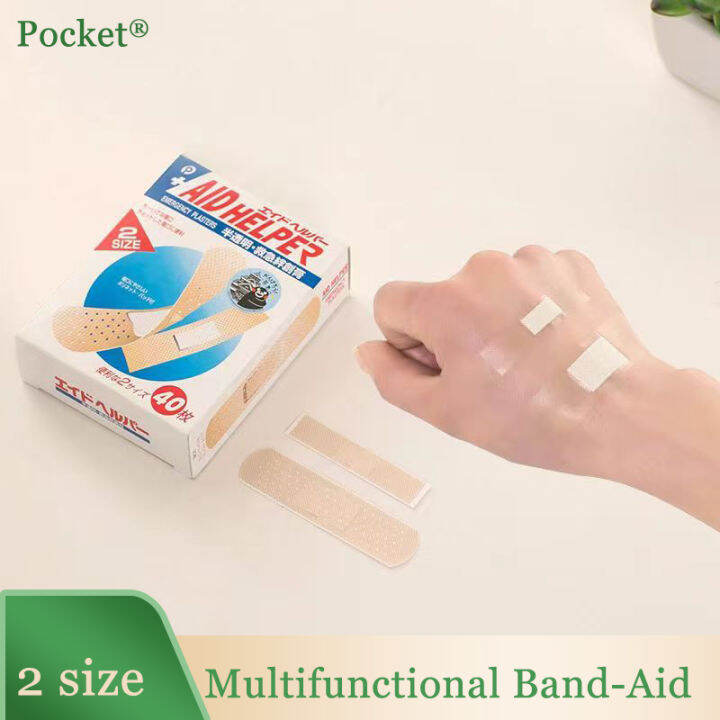【Two sizes】 40pcs/1Box big plaster for wounds Waterproof band aid Band