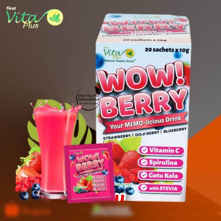 VITA PLUS WOW BERRY POWDER DRINK JUICE Lazada PH