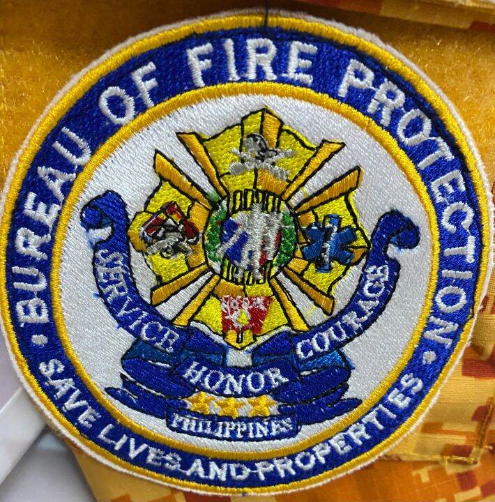 New BFP Logo Patch for Tactical | Lazada PH