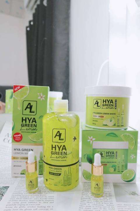 แพ็คคู่-ครีม-หัวเชื้อhya-gold-serum-al-ไฮยาเซรั่มเอแอล-แถมบูตเตอร์1-สูตรมะนาว