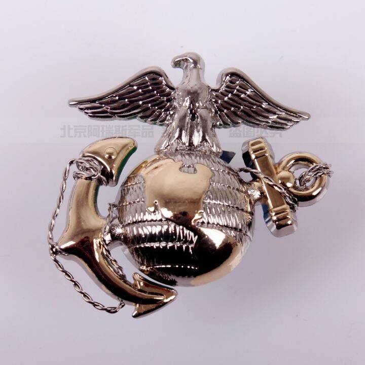 US Marine Corps Cap Badge Official Edition Full Dress Uniform Cap Badge