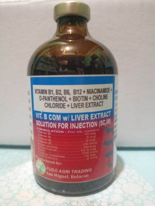VITAMIN B-COMPLEX WITH LIVER EXTRACT 100ML | Lazada PH