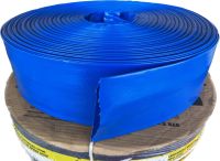 สายส่ง 3นิ้ว หนา เสริมผ้าใบ Leon ม้วนละ 50เมตร สาย PVC สายส่งน้ำผ้าใบ สีฟ้า 0.8มิล 3/12บาร์ สายส่งน้ำ ผ้าใบส่งน้ำ สายส่งน้ำเสิมผ้าใบ ท่อส่งน้ำ ท่อน้ำ