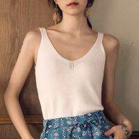 Migu - Basic Tank Tops เสื้อกล้ามคอวี