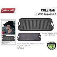 COLEMAN JAPAN Classic Iron Griddle กระทะเหล็กหล่อใช้งาน2ด้านพร้อมกระเป๋าใส่อย่างดี