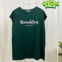 ? [ พร้อมส่ง มีหน้าร้าน ] เสื้อแขนกุด สกรีน  Brooklyn