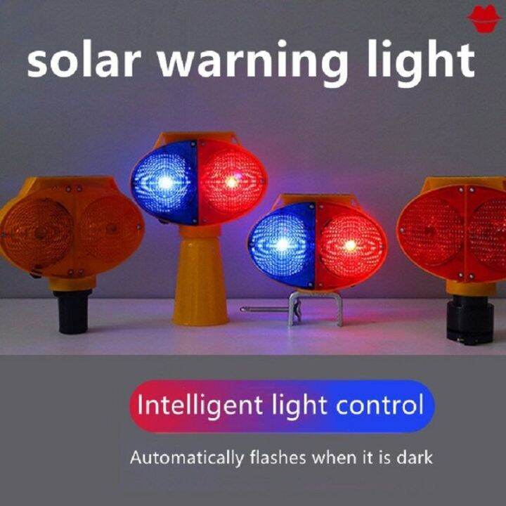 Solar LED emergency warning light, warning light, traffic light