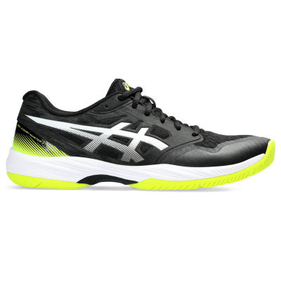 ASICS :  GEL-COURT HUNTER 3 MEN CPS รองเท้า ผู้ชาย รองเท้าผ้าใบ รองเท้าสำหรับกีฬาในร่ม ของแท้  BLACK/WHITE