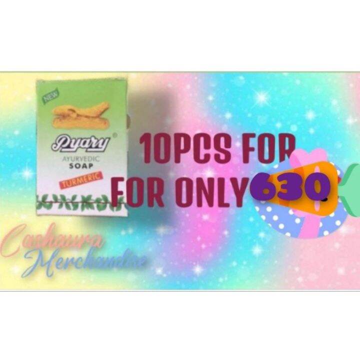 PYARY TURMERIC SOAP Lazada PH