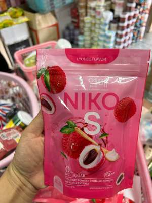 นิโกะ เอส ไฟเบอร์ NIKO S ตัว แบบสุขภาพดี อร่อย ทานง่าย ไม่มีน้ำตาล ผงบุกลดน้ำหนัก 1ถุง5ซอง