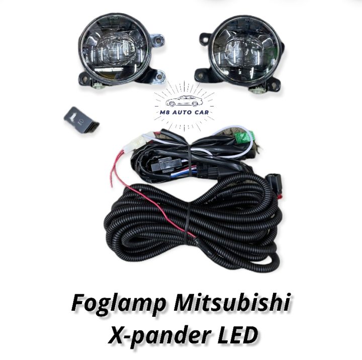 ไฟตัดหมอก Xpander X-Pander cross LED สปอร์ตไลท์ มิตซูบิชิ xpander foglamp Mitsubishi X-PANDER CROSS LED