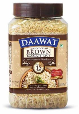Daawat Basmati Brown Rice, 1kg ข้าวบาสมาติ ดาวัต บราวน์
1ฝ