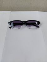 แว่นสายตายาว ใส่อ่านหนังสือ เลนส์ดำ กรอบพลาสติก ขาสปริง + 150 ใส่อ่านหนังสือใส่กันแดด ใส่ถนอมสายตา ใส่ป้องกันแสง UV 400