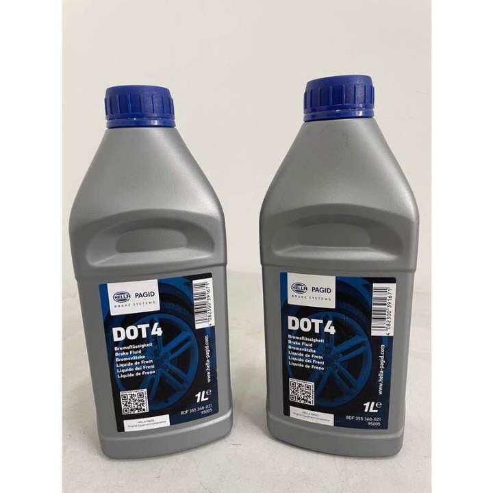 Brake Oil Dot 4 HELLA PAGID Lazada