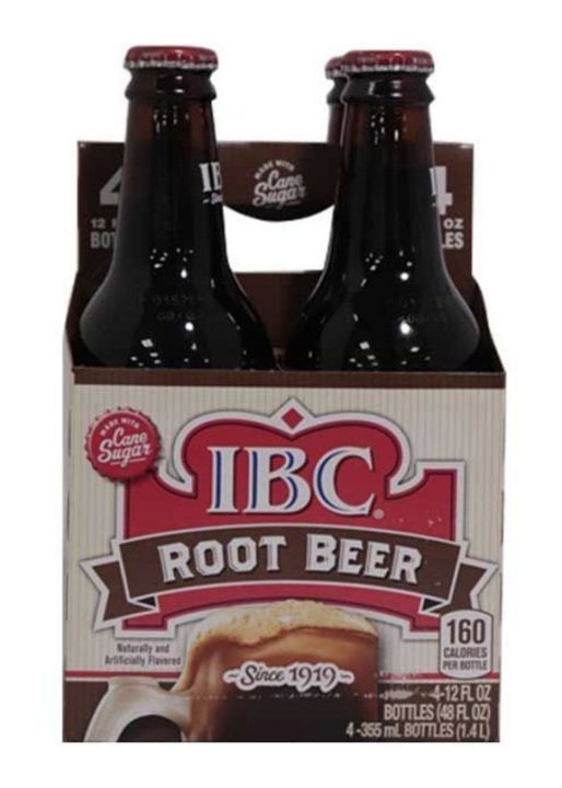 IBC Root Beer Made With Sugar Cane 355ML x 4 | Lazada PH