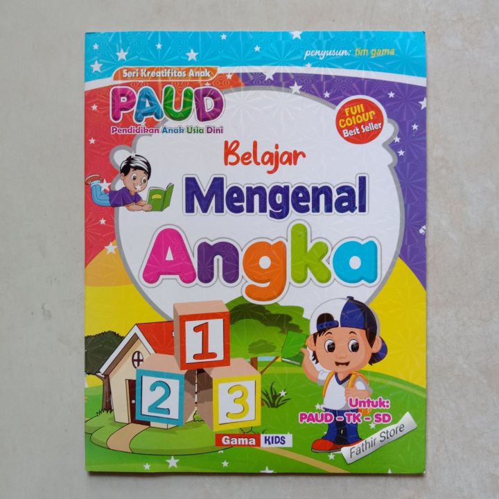 Buku Belajar Mengenal Angka//Buku Anak PAUD TK Dan SD | Lazada Indonesia