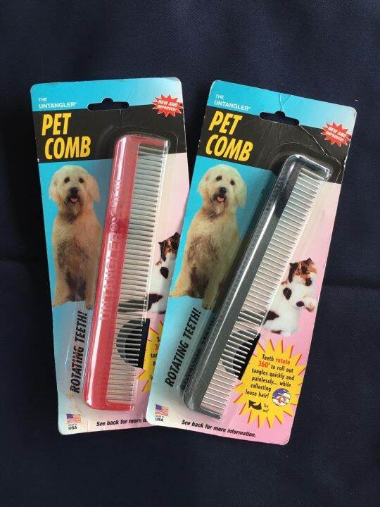 Rotating Tooth Pet Comb Lazada PH