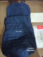 #มือ2#Maclaren Universal Footmuff ผ้าห่มเด็กติดรถเข็น สีน้ำเงิน