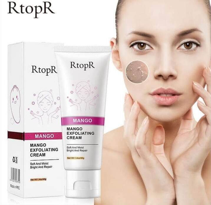 เจลมะม่วงขัดสิวเสี้ยน เจลมะม่วง ขัดผิวหน้า Rtopr Mango Exfoliating