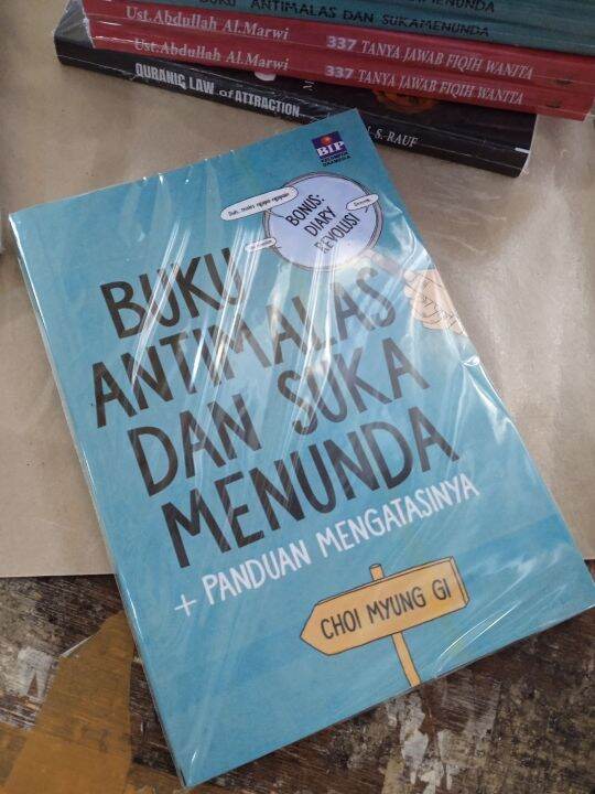 Buku Anti Malas Dan Suka Menunda Lazada Indonesia