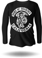 เสื้อแขนยาว son of anarchy แนวคลาสสิค