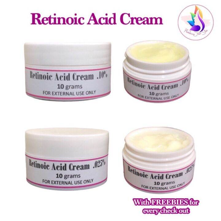 Retinoic Acid Cream 0.025% and 0.10% (10g) | Lazada PH