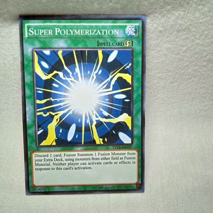 Super Polymerization (Class A) Yu Gi Oh! Trading Card Game | Lazada PH