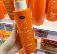 โทนเนอร์ เช็ดหน้า วิตามินซี ?สินค้าพร้อมส่ง? Boots Vitamin C Toning water 400 ml