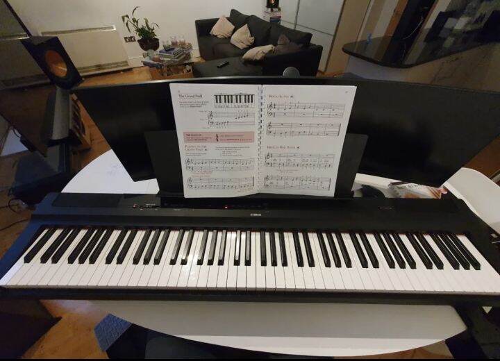 Yamaha P125 Digital Piano Black, used Lazada PH
