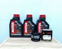 ชุดถ่ายน้ำมันเครื่อง Royal Enfield 650 Motul 7100 10w-50 พร้อมกรองน้ำมันเครื่อง ครบชุดตามรูป