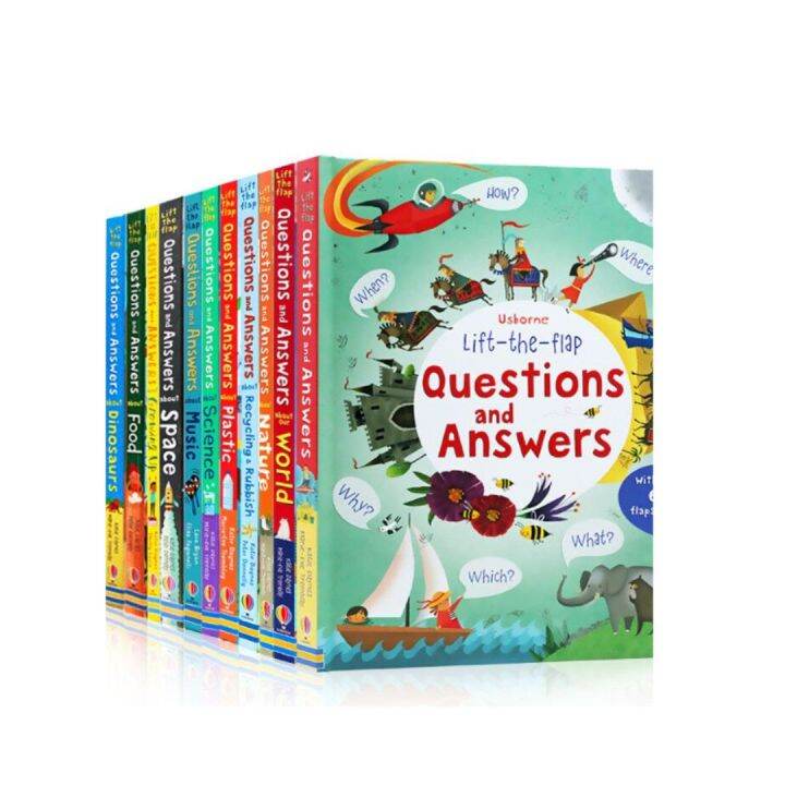 Usborne LIFT the FLAP question and answer kids science feelings world ...