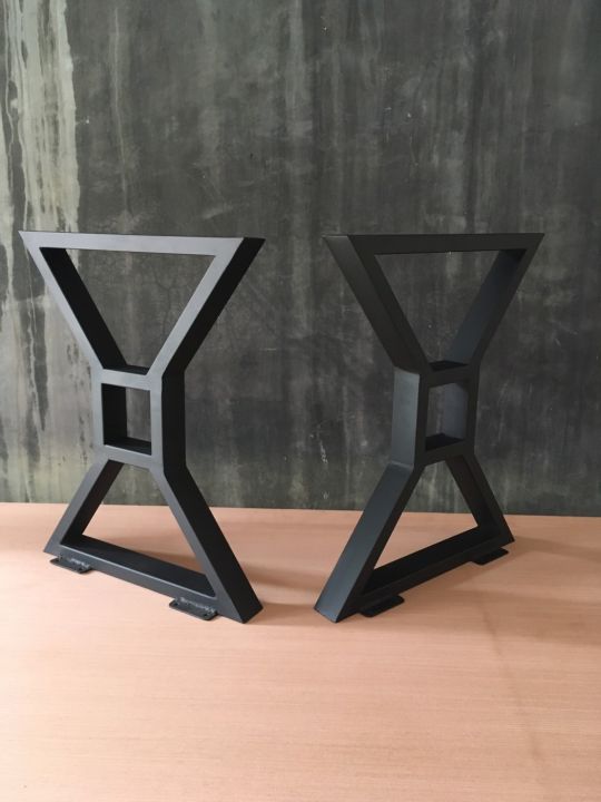 ขาโต๊ะเหล็ก-ขาเก้าอี้เหล็กเหล็ก-ทำจากเหล็กกล่อง-กัลวาไนซ์-2-1นิ้ว-ขนาด50x40cm-แข็งแรงไม่เป็นสนิม