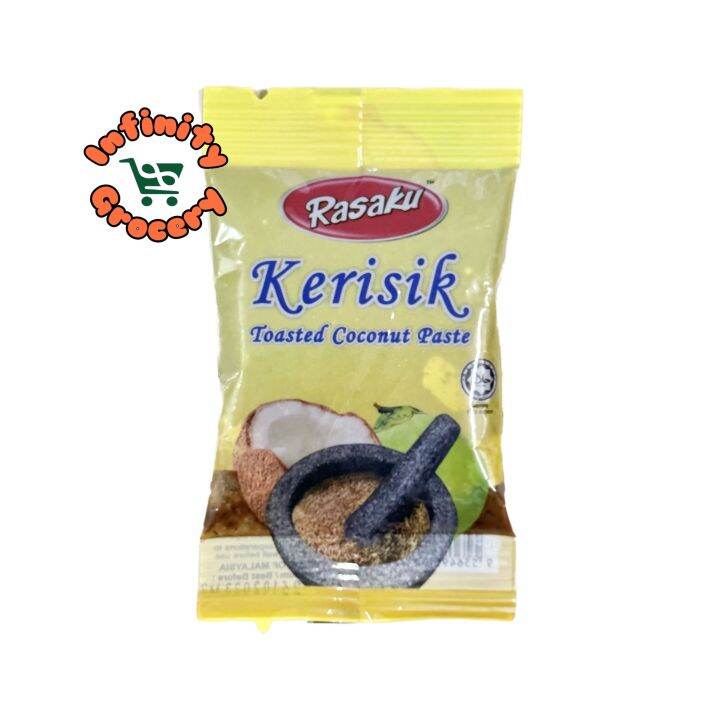 [Halal] Rasaku Toasted Coconut Paste Kerisik ( 40g ) Lazada
