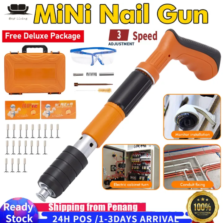 【Local delivery in Malaysia】Manual Steel Nails Gun Concrete Rivet Tool ...