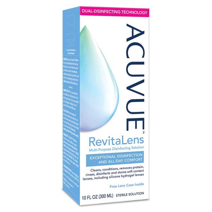 ACUVUE RevitaLens Multi-purpose Disinfecting Solution 300ml | Lazada PH