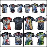 เสื้อยืดมวยไทยผ้ากีฬา สินค้าแบรนด์ ของแท้ สำหรับผู้ใหญ่ Muay Thai T-Shirt Quick Dry (Adult) Genuine Brand Products