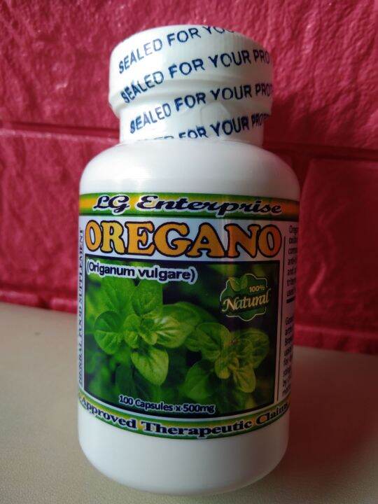OREGANO CAPSULE 100 PCS CAPSULE 500MG Lazada PH