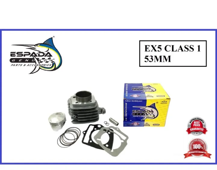 ESPADA EX5 CLASS 1 53MM CYLINDER BLOCK SET BLOK RACING 53 MM 56mm 100