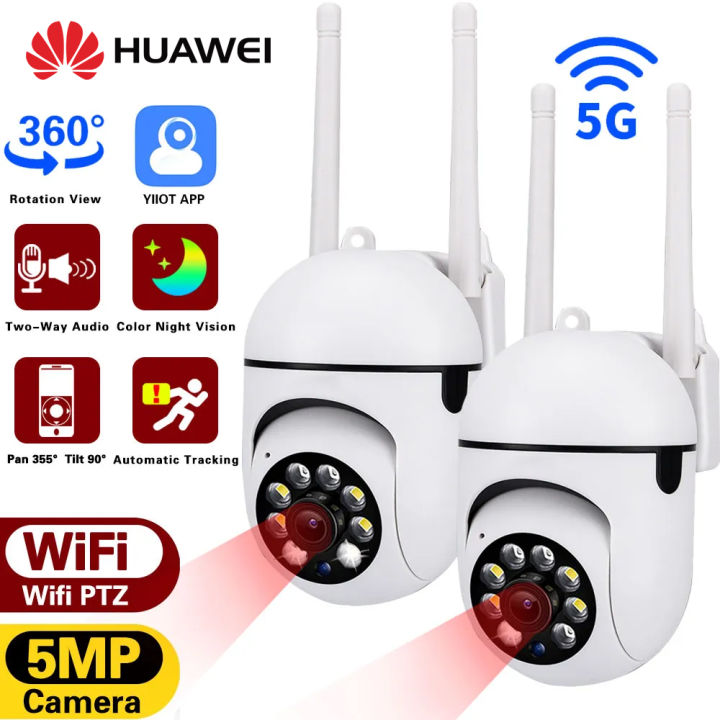 HUAWEI 5G Solar CCTV Camera WIFI Connect 360 CCTV Camera No Need ...