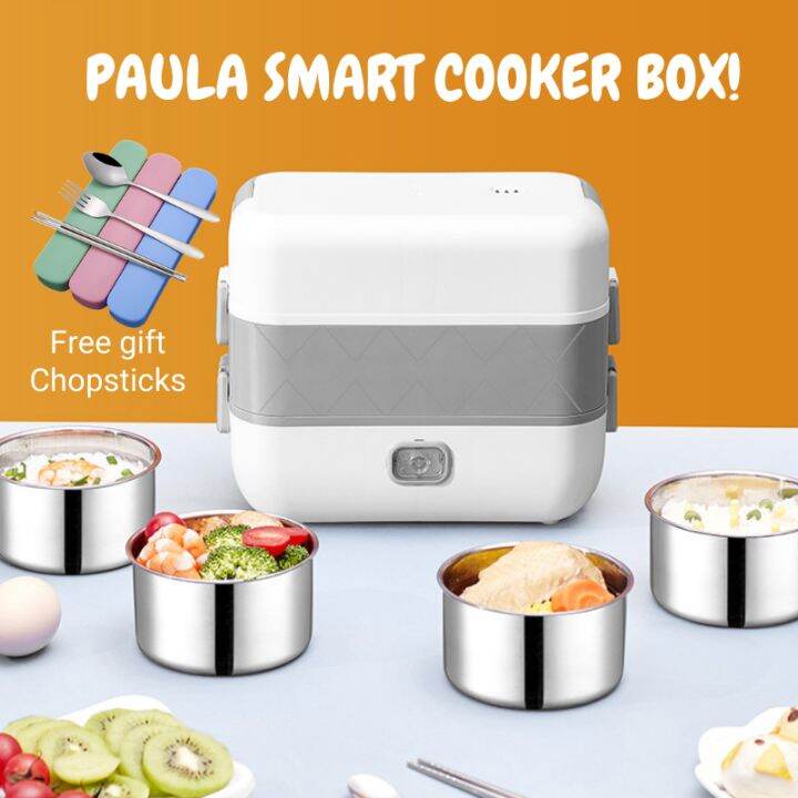 Electric Cooking Lunch Box Paula Smart cooker box portable cooking pot
