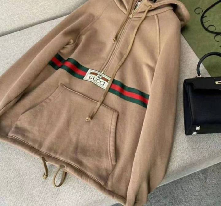 เสื้อฮู้ดแขนยาวgucci-คอลเลคชั่นใหม่2021ใส่แล้วkoreaสุดๆสีนี้ใส่ได้ตลอดกาล