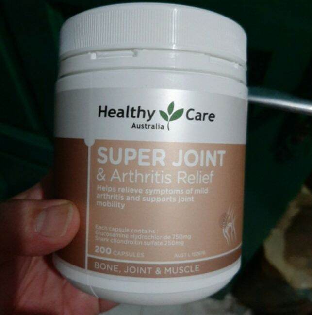 Healthy care super joint & arthritis relief glucosamine chondroitin