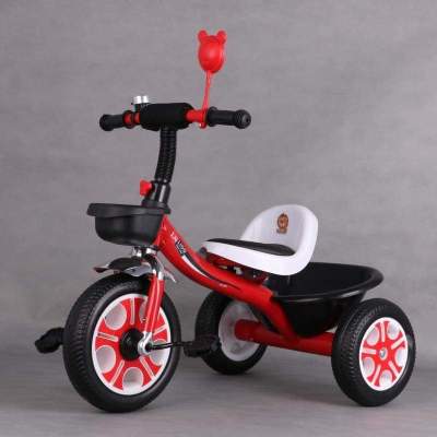 Toykidsshop รถจักรยานเด็ก สามล้อถีบ สำหรับเด็ก มีตระกร้าหน้า/หลัง No.4007