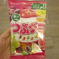 คาซูไก ลูกอมเคี้ยวหนึบรสผลไม้จากญี่ปุ่น Kasugai Tsubu Gummy Fruits 65g