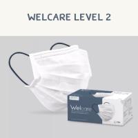 Welcare Mask หน้ากากอนามัยทางการแพทย์ Level 2 หนา 3 ชั้น (1 กล่อง 50 ชิ้น)